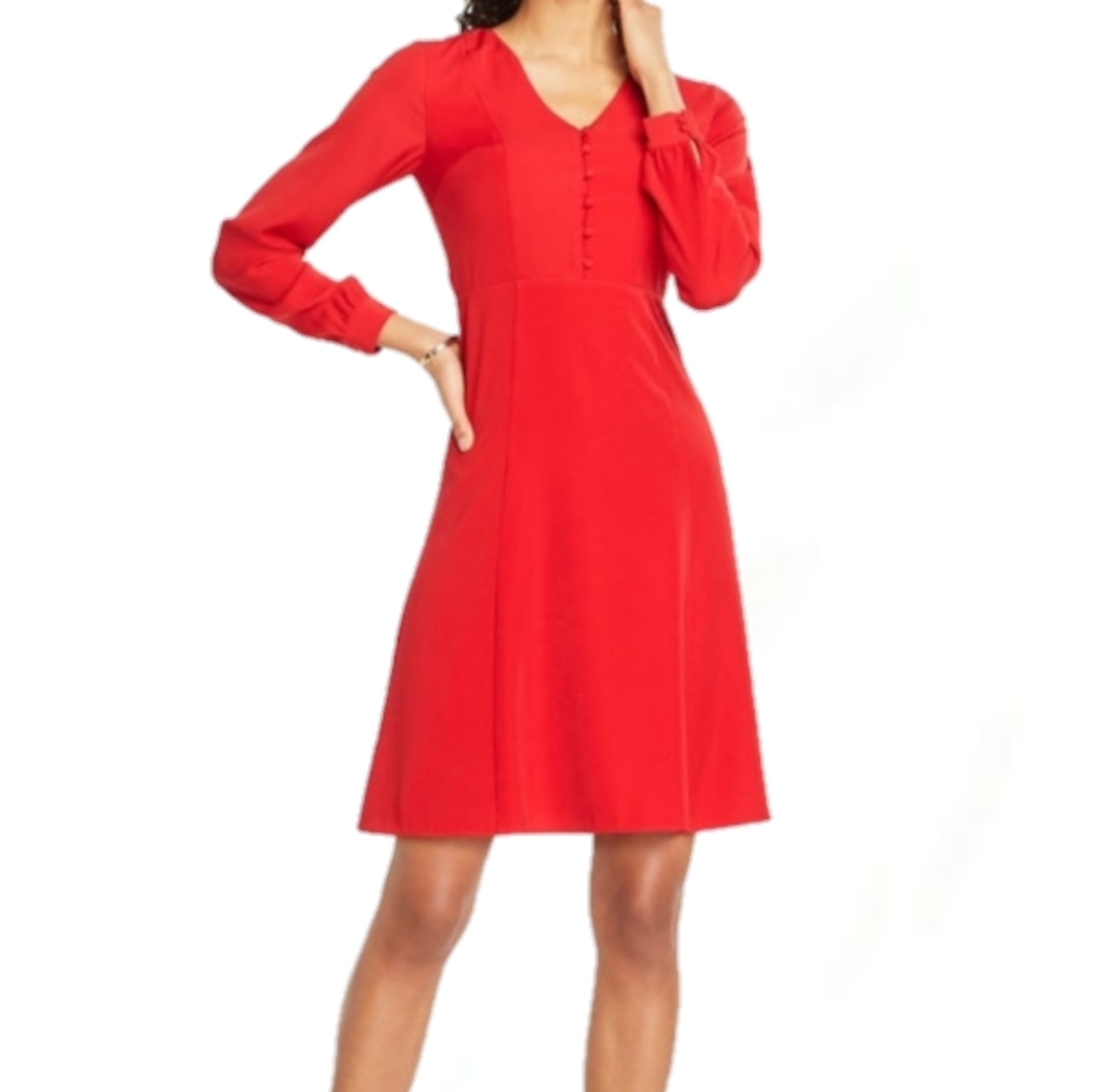 ANN TAYLOR FACTORY DRESS SZ 12P